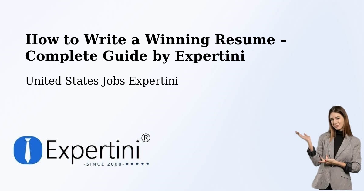 Resume Writing Guide for Job Seekers – Plainfield - Plainfield, United States Jobs Expertini